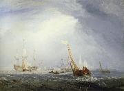 Joseph Mallord William Turner Antwerp van goyen looking our for a subject oil painting on canvas